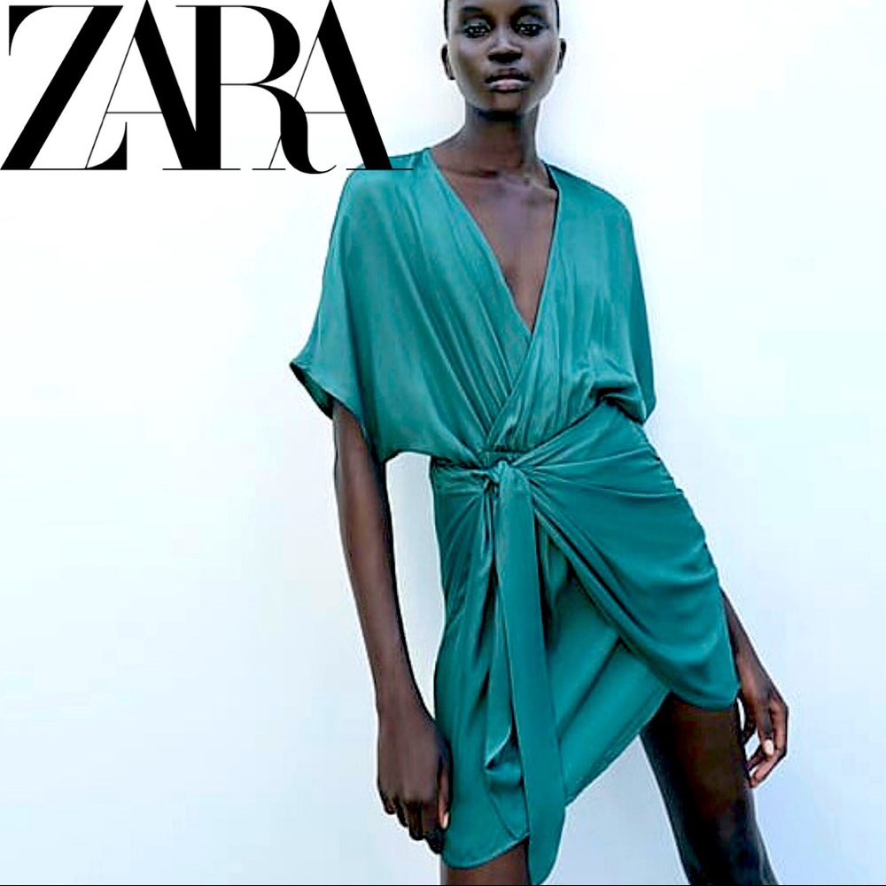 ZARA 🪷 Satin Mini Dress | NWT 🪷